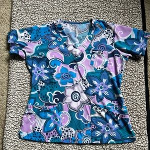 Uniform Advantage butter-soft ladies scrub top.